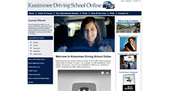 Desktop Screenshot of kissimmeedrivingschool.com